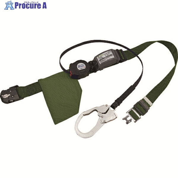 タイタン REELOCK S2NEOライト ロック装置付巻取器式胴ベルト グリーン ワンタッチバックル OT-SLN505-GR 1本 ▼195-2159 |プロキュアエース