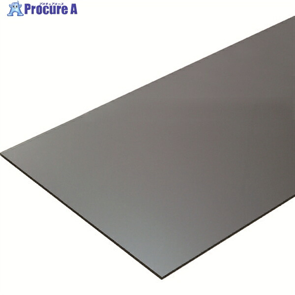 TRUSCO ポリカーボネート平板1000mm 2000mm 厚み2mm グレースモーク PCB2-100200-GY 1枚 ◇▼207-8750 ※車上渡し