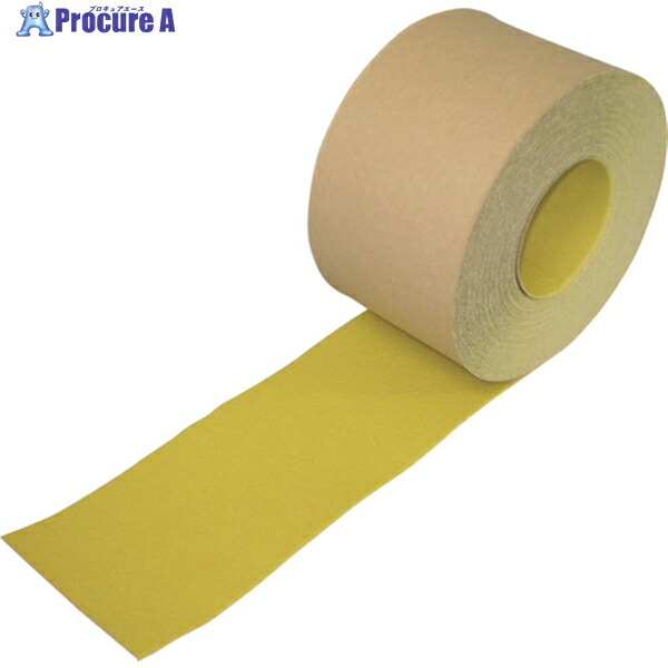 NCA ノンスリップテープ 100×18m 黄 NSP10180 Y 1巻 ▼337-0828