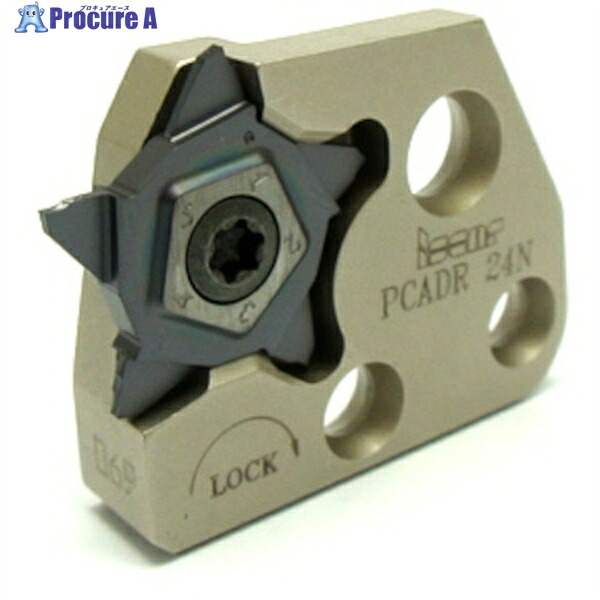 イスカル ペンタカット用アダプタ PCADR/L PCADR 24N 1個 ▼338-8191 ●O585