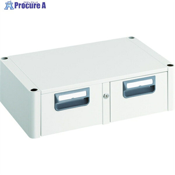 TRUSCO ツールワゴン フェニックスワゴン 2列引出 600X400 ホワイト PEW-64W-W 1台 ▼488-2351 |プロキュアエース