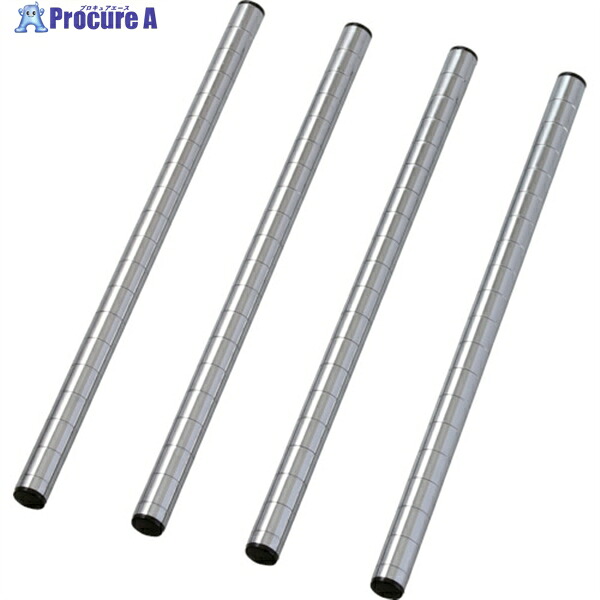 TRUSCO ツールワゴン フェニックスワゴン 支柱 H600用 4本入 PEW-6H-M16SET 1組 ▼493-9701