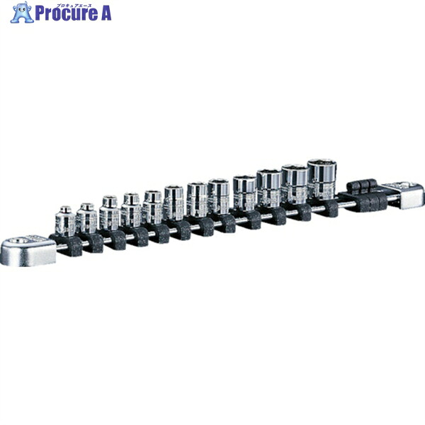 nepros 6.3sq.ソケットセット 差込数6.35mm12点セット NTB212A 1S ▼807-0542