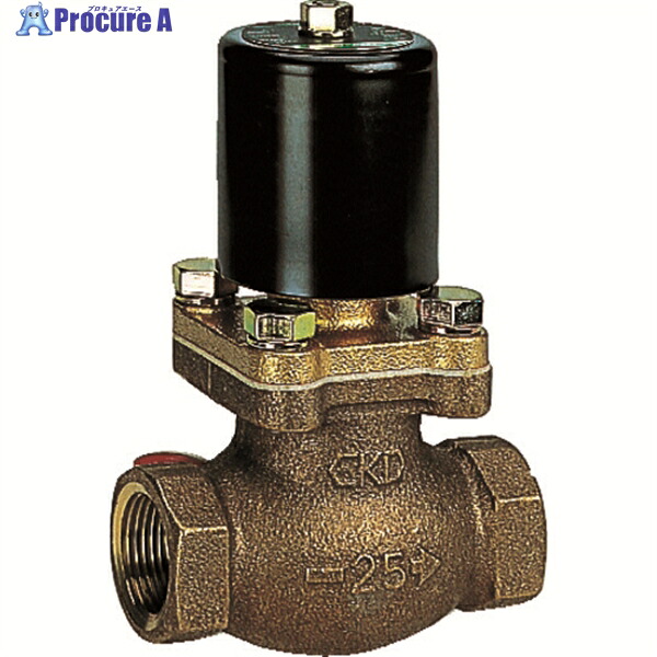 CKD 電磁弁 空気用パイロットキック式2ポートRc1/2 AC100V PKA-04-27-AC100V 1台 ▼110-3415 |プロキュアエース