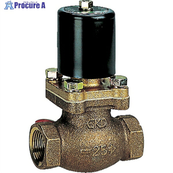 CKD 電磁弁 空気の状態用飛行士式2界面 PVS-15A-210-AC200V 1台 ▼110-3865 その他-配管資材