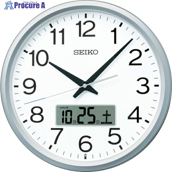 SEIKO プログラムチャイム付き電波時計 PT202S 1個 ▼238-9828