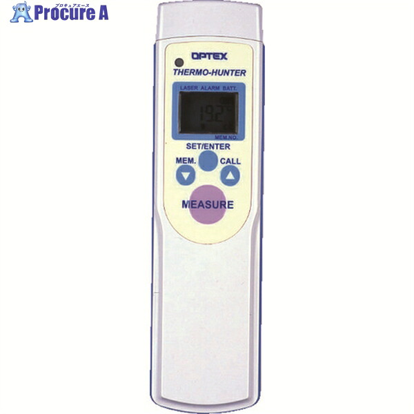 OPTEX ポータブル型非接触温度計 PT-7LD 1個 ▼250-5631