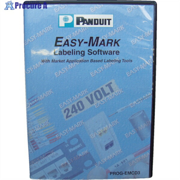 PANDUIT 【売切廃番】パンドウイット 下げ札印字ホンブルグ帽 PROG-EMCD3 1個 ▼475-4794