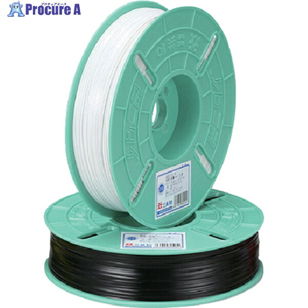 ビニタイ PVCリール巻 4mm×600M 青 QC-600-3A 1巻 ▼494-6391