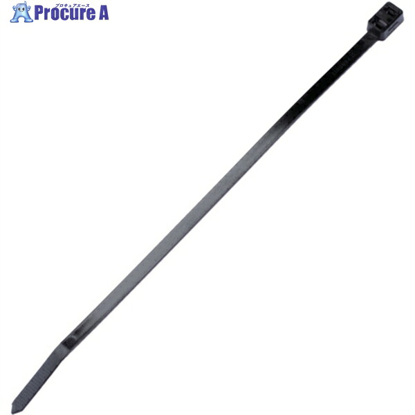 PANDUIT ダブルループ結束バンド 耐候性黒 (1000本入) PLB4S-M0 1袋 ▼496-2311 ｜プロキュアエース