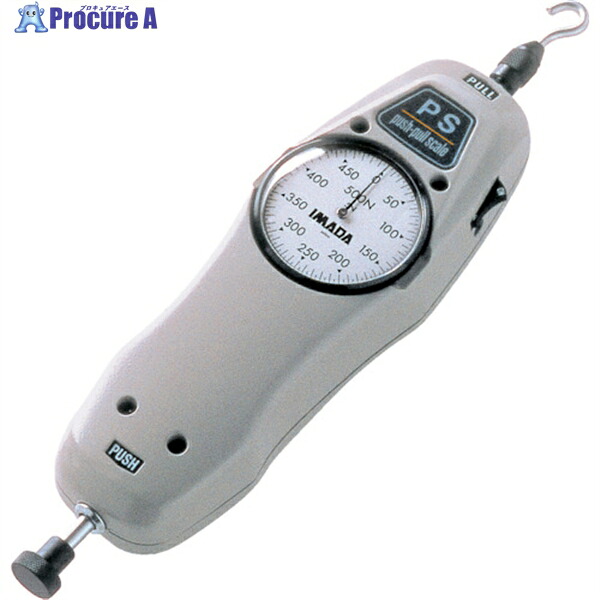 IMADA 標準型メカニカルフォースゲージ使用最大荷重500N PS-500N 1台 ▼522-3652