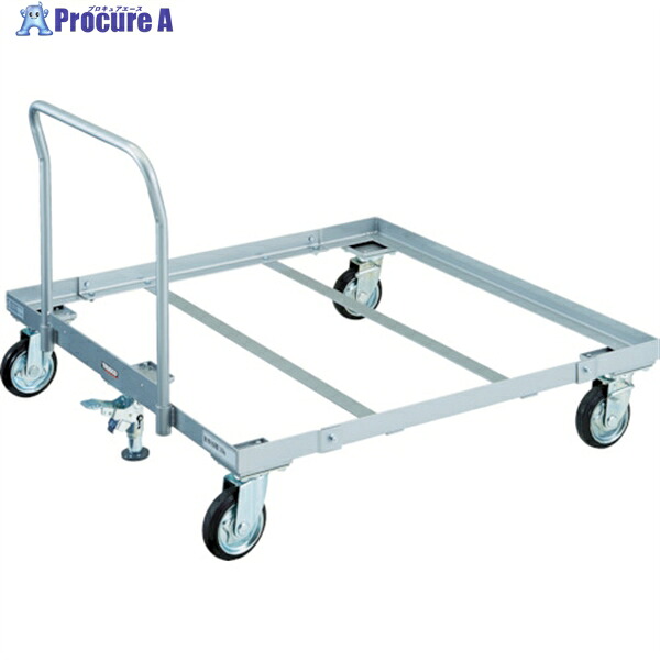 TRUSCO 調色板手押し車 1100x1100 手持ち部分付 S付 PLK-05-1111HS 1台 ◇▼768-0856