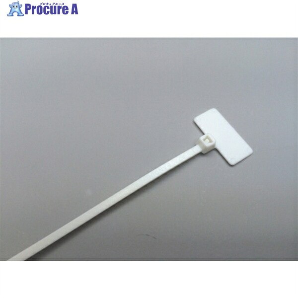 PANDUIT 旗型タイプナイロン結束バンド 白 (1000本入) PLF1M-M10 1袋 ▼814-6446