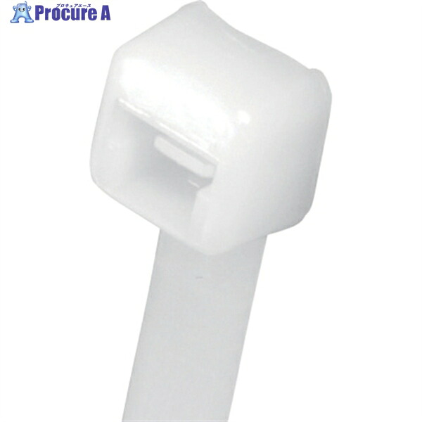PANDUIT ナイロン結束バンド ナチュラル (100本入) PLT4H-C 1袋 ▼814-6498