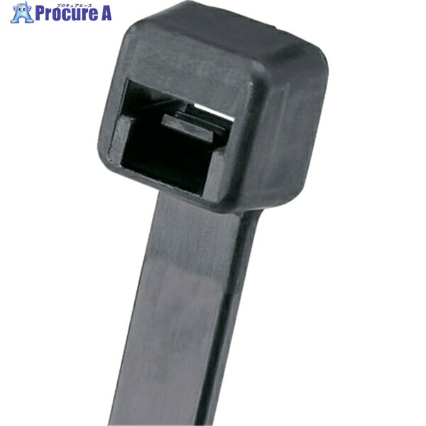 PANDUIT ナイロン結束バンド 耐候性黒 (250本入) PLT4H-TL0 1袋 ▼814-6499 ｜プロキュアエース