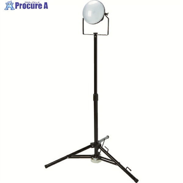 TRUSCO LED投光照明器 DELKURO 三脚架印字機 1灯 50W 5m 地びた付 2芯3芯両用印字機 RTLE-505EP-SK 1台 ▼114-5839