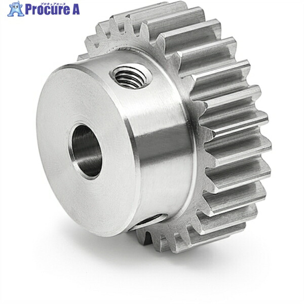 KG ステンレス平歯車 S80SU 54B＊0506 形状B1 モジュール0.8 歯数54 歯幅5mm 穴径Φ6mm S80SU 54B*0506 1個 ▼149-5018