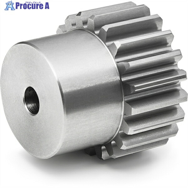 KG 【売切廃番】S45C平歯車 S2.5S 75BF-2520 形状B1 モジュール2.5 歯数75 歯幅25mm 穴径Φ20mm S2.5S 75BF-2520 1個 ▼149-5942