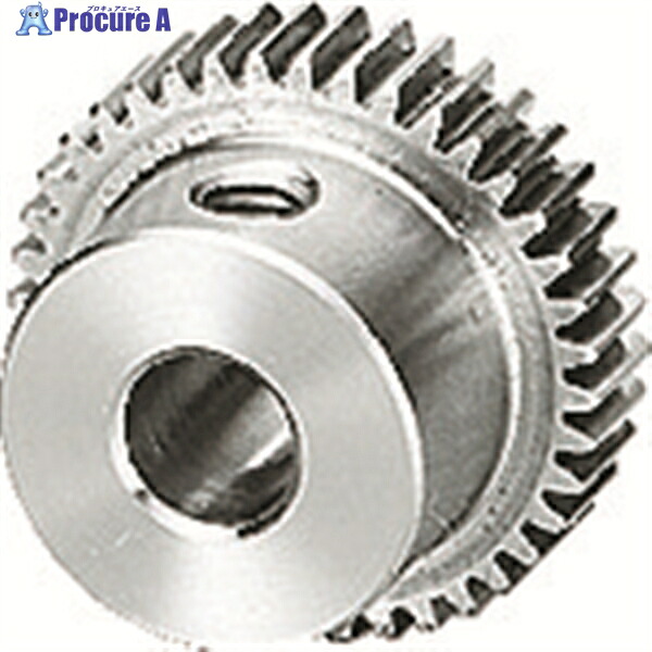 KG ステンレス平歯車 S50SU 100B＊0510 形状B1 モジュール0.5 歯数100 S50SU 100B*0510 1個 ▼158-0401