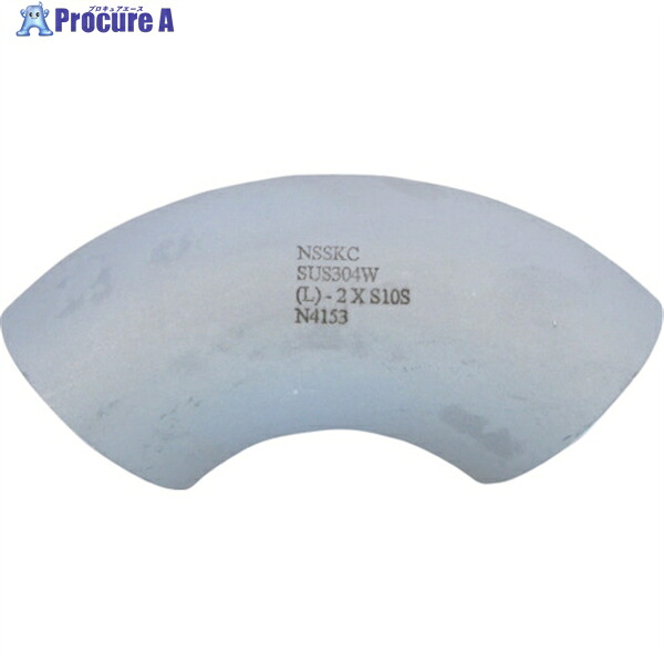 BENKAN S90L10Sステンレス鋼製エルボロング90°100A S90L-10S-100A 1個 ▼160-3931