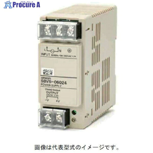 OMRON 電源 S8VS-06024 1個 ▼163-4614 ●I586｜プロキュアエース