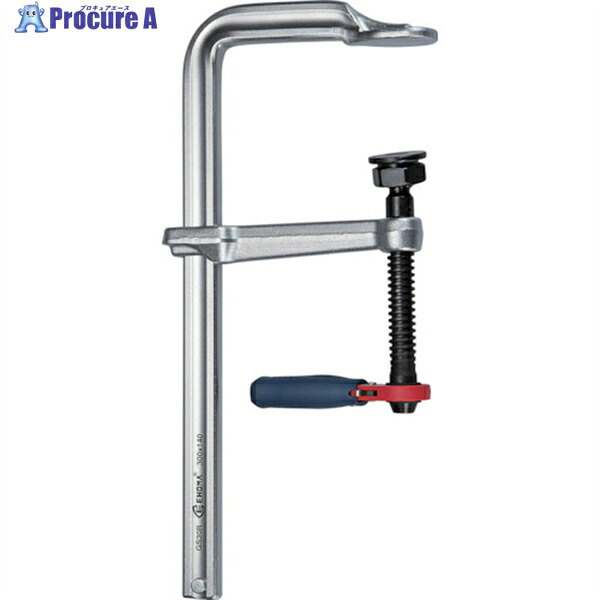 TRUSCO ラチェットハンドル式L型クランプ 最大口開200mm×深さ120粍 S20R12 1丁 ▼258-0273 クランプ-固定工具-花・ガーデン・DIY