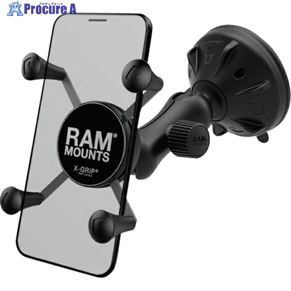 ラムマウント X-グリップミニサクションRAMマウント RAP-B1662-UN7 1S ▼323-1247 6,546円