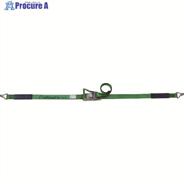 allsafe ベルト荷締機 ラチェット式ナローフック仕様(重荷重) R5N15 1台 ▼479-5288