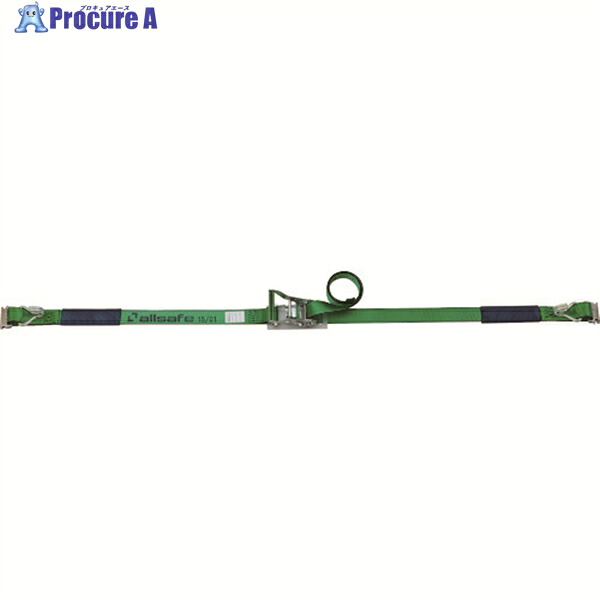 allsafe ベルト荷締機ラチェット式T-ワンピース＆ナローフック仕様 重荷重 R5TPN17 1台 ▼479-5466