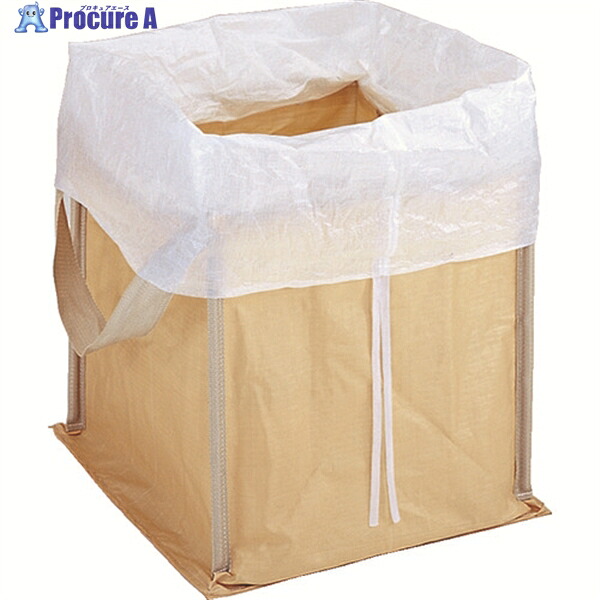 TRUSCO 回収袋 自立型タイプ 450L 白カバー付 RJ-301 1個 ▼510-5382