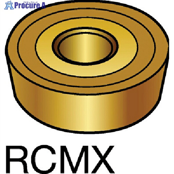 SANDVIK T-Max P 旋削用ポジチップ(110) S05F RCMX 10 03 00E S05F (110) 10個 ▼577-8387 ●KO521