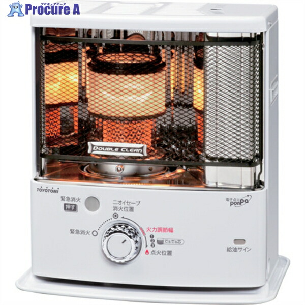 TOYOTOMI 照りかえす形原油暖房器 RC-S2824ーW RC-S2824-W 1台 ▼675-5007