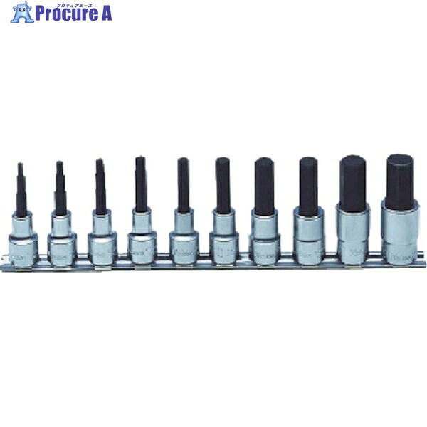 Ko-ken ヘックスビットソケットセット 差込角12.7mm RS4010M/10-L50 1S ▼811-8355 ｜プロキュアエース 8,195円