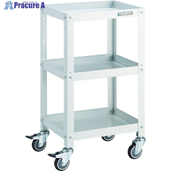 TRUSCO 物の具手押し車 ラビットワゴン 400X350 ウレタン拷問台 白いこと RBW-743U W 1台 ▼818-3151