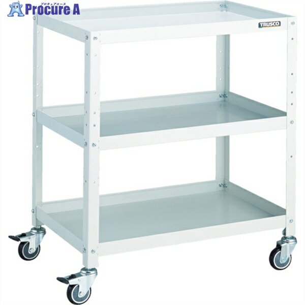 TRUSCO 手道具手押し車 ラビットワゴン 700X450 ウレタン拷問台 白いこと RBW-873U W 1台 ▼818-3201