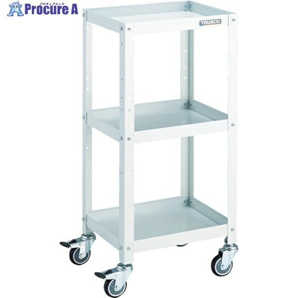 TRUSCO 物の具手押し車 ラビットワゴン 400X350 ウレタン拷問台 白いこと RBW-943U W 1台 ▼818-3205 花・ガーデン・DIY-ワゴン・ラック