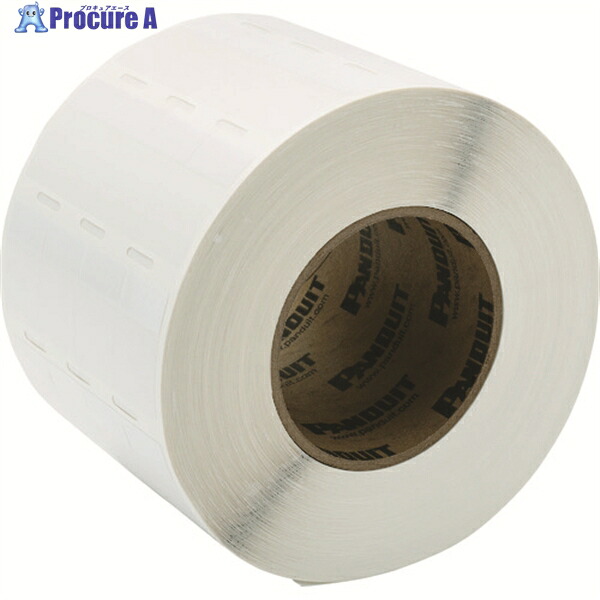 PANDUIT 熱転写プリンタ用セルフラミネートラベル ビニル 白 印字部縦19.1mmx横25.4mm 5000枚入り S100X225VATY S100X225VATY 1箱 ▼836-7532 ｜プロキュアエース