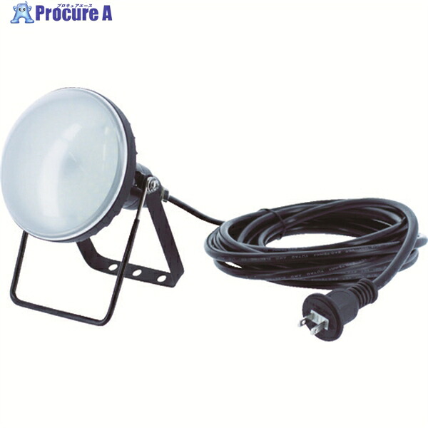 TRUSCO LED投光器 DELKURO 20W 5m RTLE-205 1台 ▼855-1538