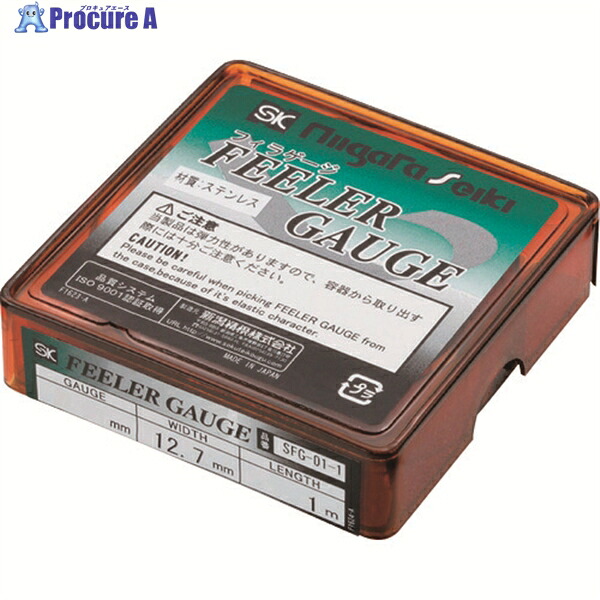 SK フィラゲージ SUS ステンレス 0.02x5m SFG-02-5 1個 ▼176-8251
