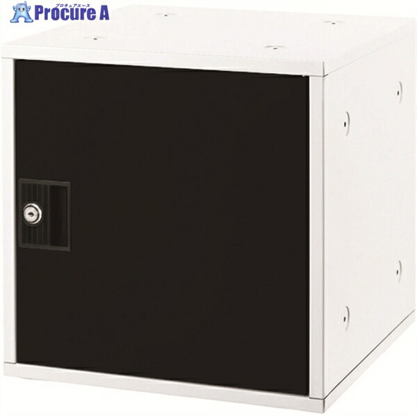 ASKA 組立式シューズボックス ブラック SB800BK 1台 ▼195-5047