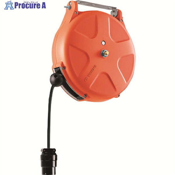 TRIENS コードリール三相200V2.0×4心×8m オレンジ SCS-408A-OR 1台 ▼201-3595