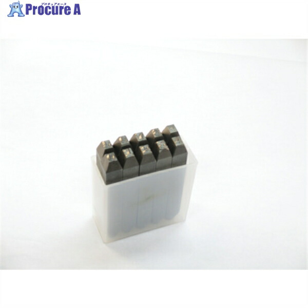 TRUSCO 逆数字刻印セット 3mm SKB-30 1S ▼228-5061