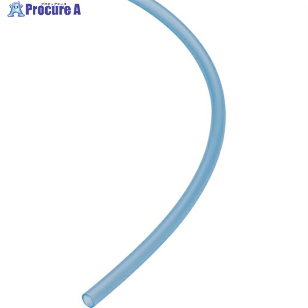 PISCO フッ素樹脂(PFA)チューブ クリアブルー 12×9 5M SFT1290-5-CB 1巻 ▼251-6262