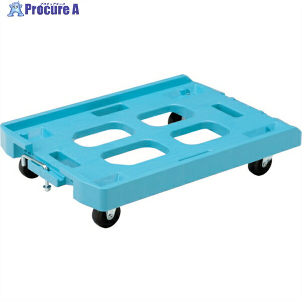 サンコー 折りたたみ入れもの用手押し車 802425 サンキャリー6645青色 SKCAR-6645-BL 1台 ▼360-7810 物流・運搬器具-花・ガーデン・DIY