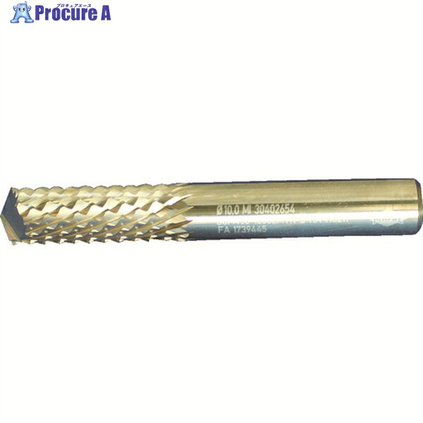 MAPAL 超硬ラフィングエンドミル OptiMill-Composite(SCM430) 複合材用ルーター 刃径10×刃長25×全長72mm SCM430-1000ZMVR-HA-HU211 1本 ▼491-0460 |プロキュアエース