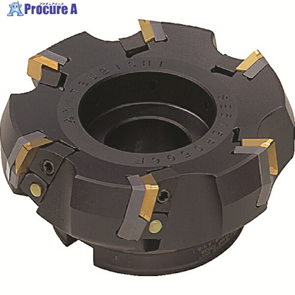三菱 SE515形 ISO形正面削り汎用 重切削用アーバタイプ正面フライス 右勝手 SE515R0407D 1個 ▼677-2129 【代引決済不可】 ●SI517