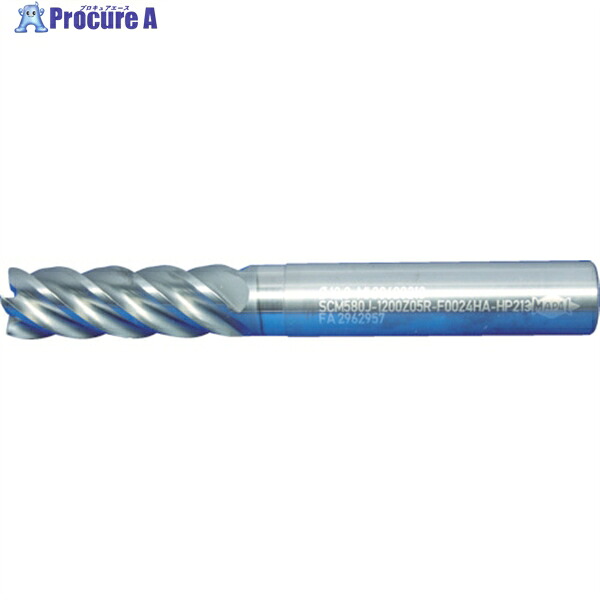MAPAL 超硬スクエアエンドミル OptiMill-Steel-Trochoid 5枚刃 スチール写真 刃径6粍 刃長18粍 全長62粍 シャンク径6粍 SCM590J-0600Z05R-F0012HA-HP723 1本 ▼775-4248
