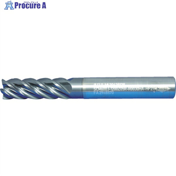 MAPAL 超硬ラジアスエンドミル OptiMill-Titan-Trochoid 5枚刃 チタン用 刃径6mm 刃長18mm 全長62mm シャンク径6mm SCM600J-0600Z05R-R0010HA-HP219 1本 ▼775-4345