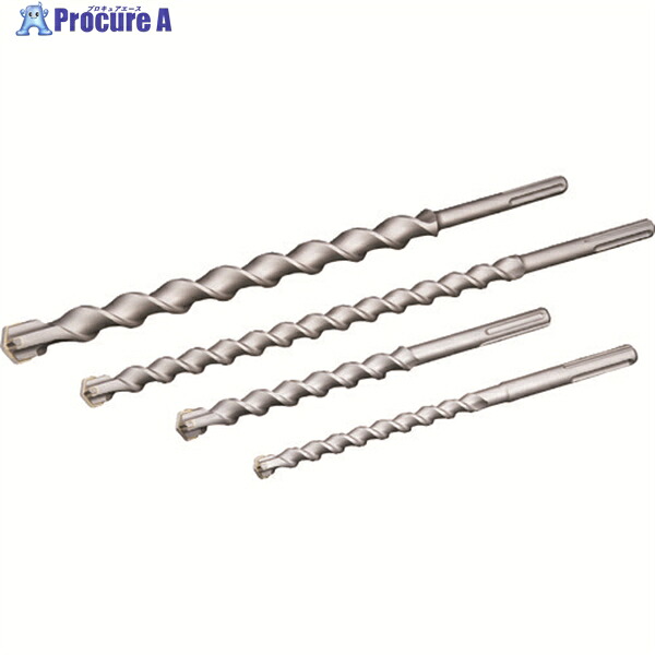 UNIKA 混凝土せん孔機 SDS-maxビットUX 30.0×340 SMUX30.0X340 1本 ▼137-2558