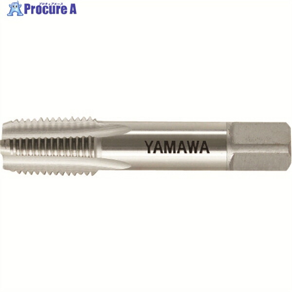 ヤマワ アメリカ管用テーパねじ用ハンドタップ短ねじ形 S-NPT 1/2-14 S-NPT-1/2-14 1本 ▼184-6545 ●MA515